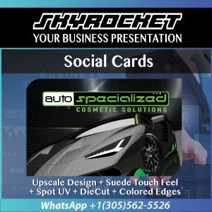 Social Cards for Business Presentation, The Bizness Geek